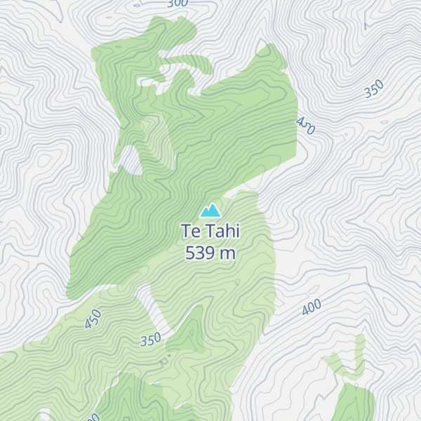 Map of Te Tahi
