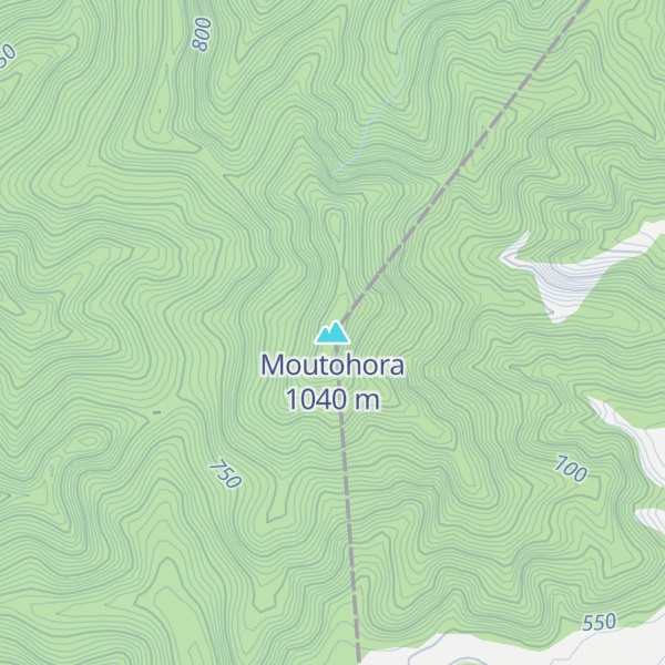 Map of Moutohora