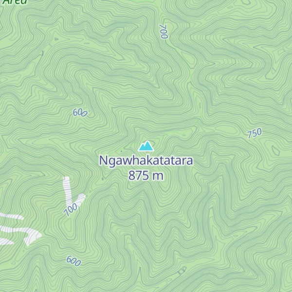 Map of Ngawhakatatara