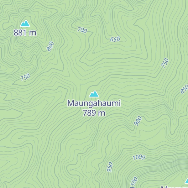 Map of Maungahaumi