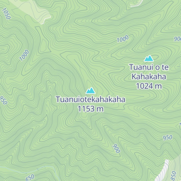 Map of Tuanuiotekahakaha