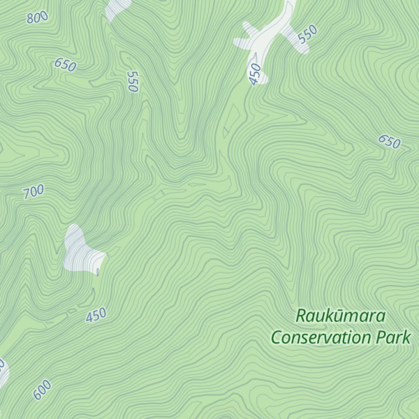Map of Mangaotane Hut (McMillans)