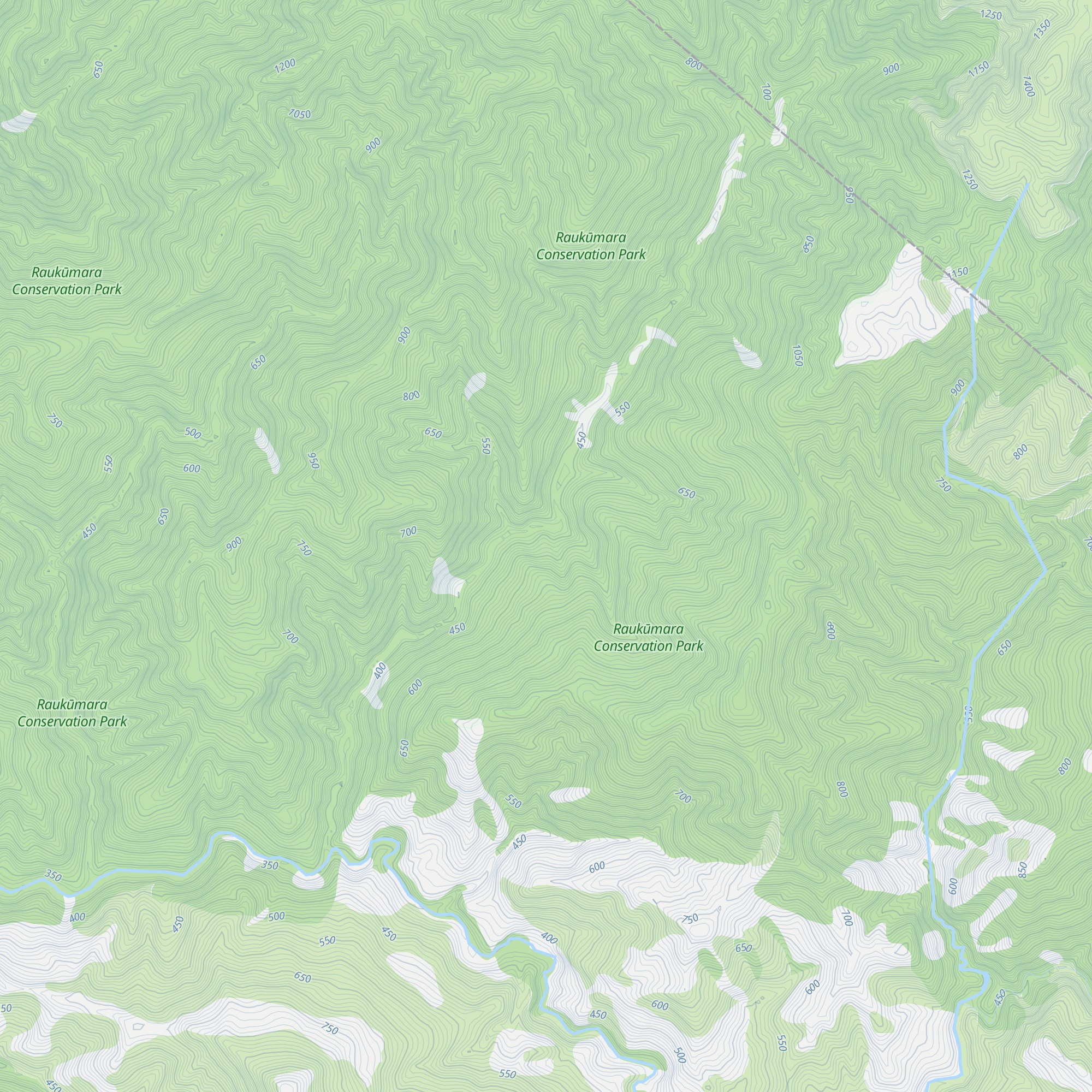 Mangaotane Hut (McMillans) map