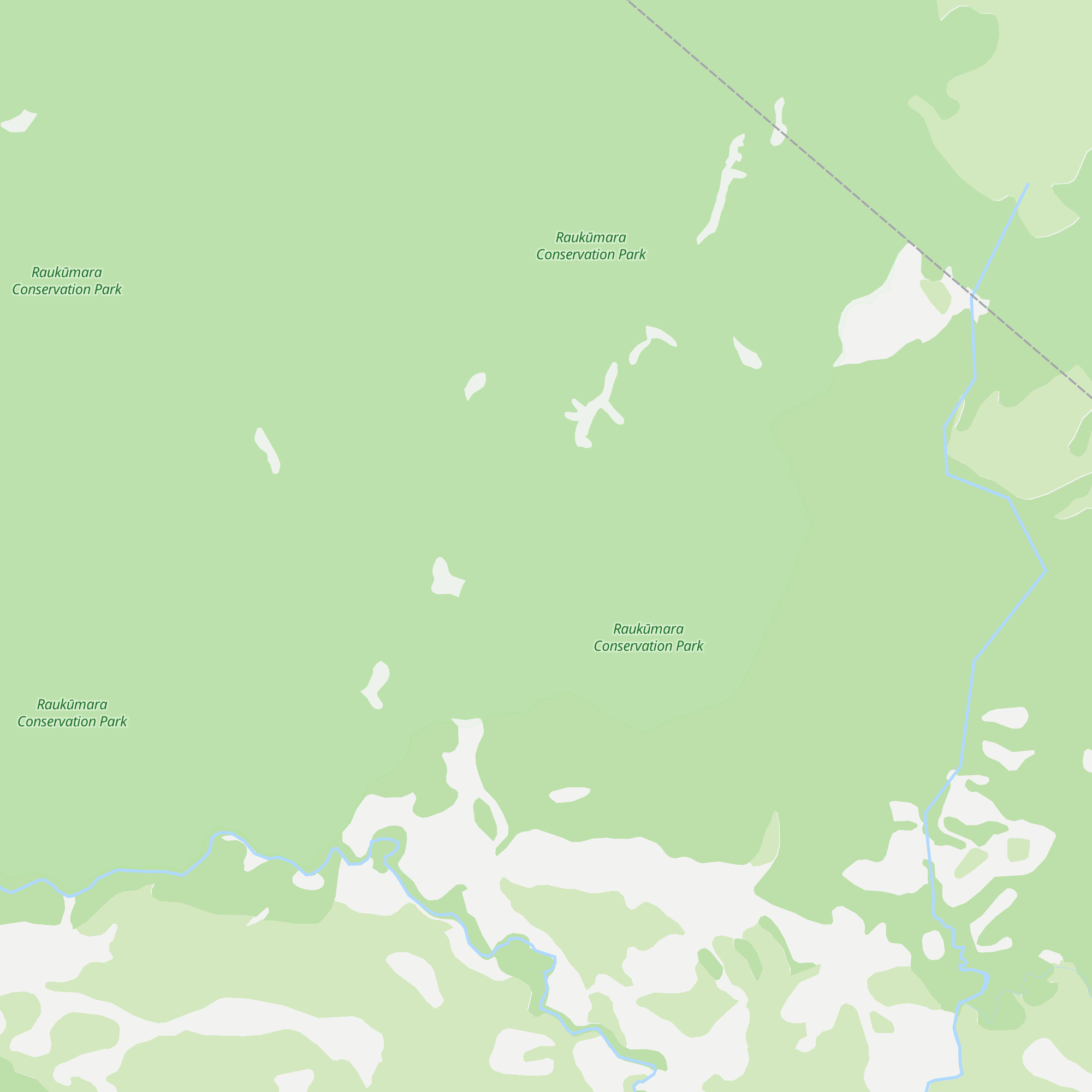Mangaotane Hut (McMillans) map