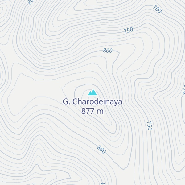 Map of G. Charodeinaya