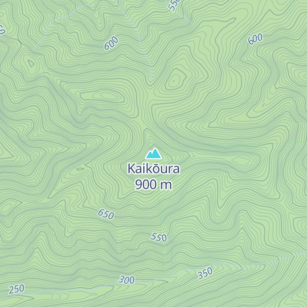 Map of Kaikōura