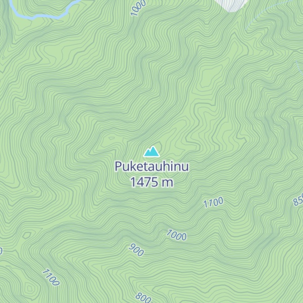 Map of Puketauhinu