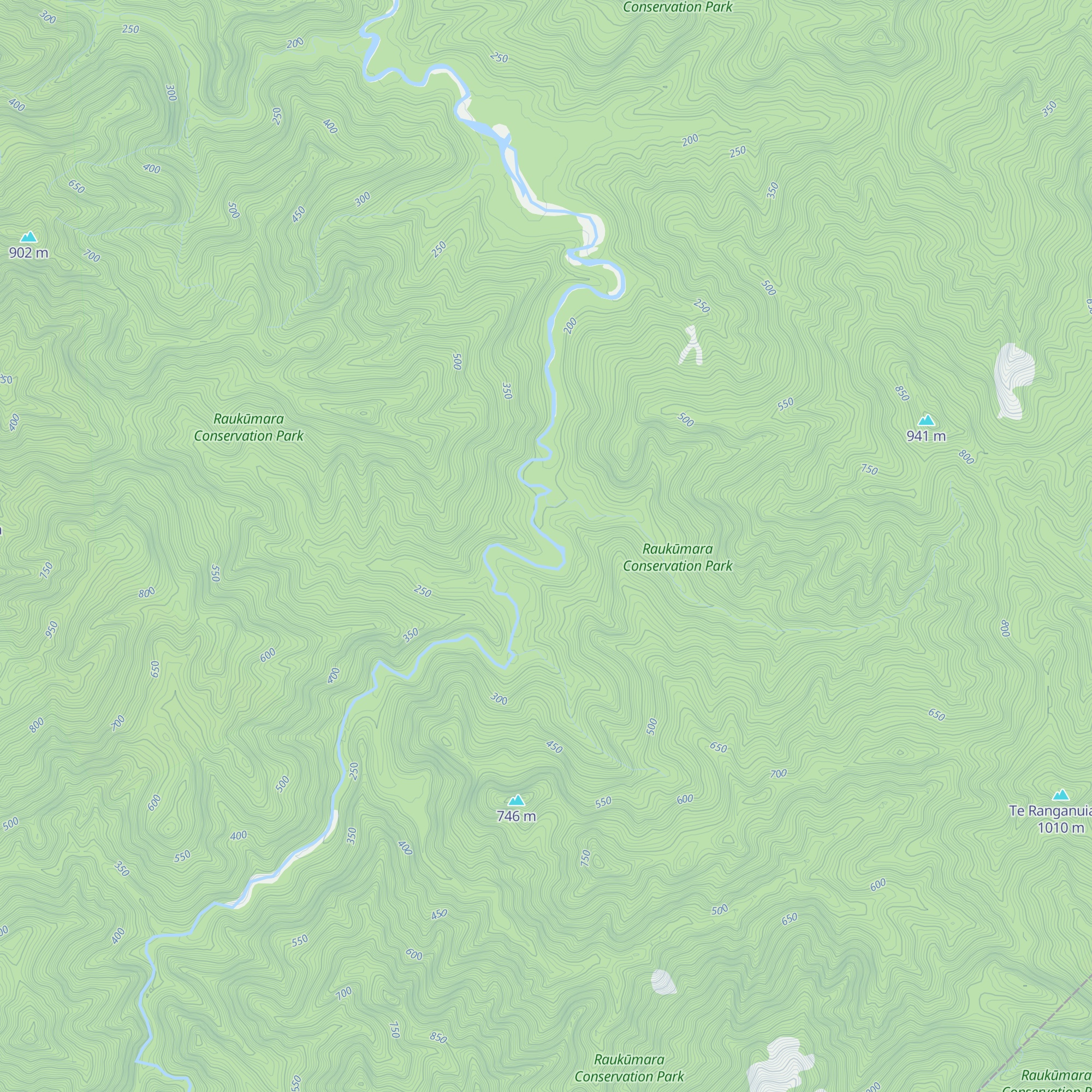 Green Hut map