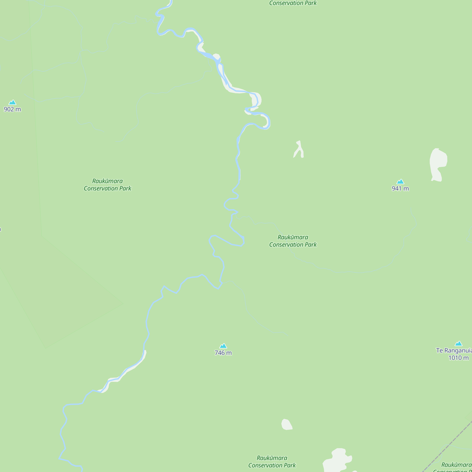 Green Hut map