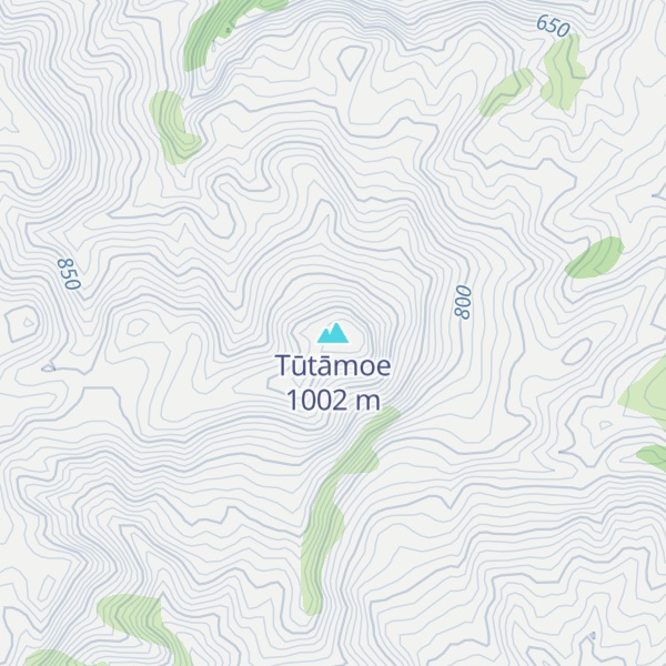 Map of Tūtāmoe