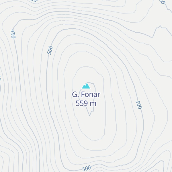 Map of G. Fonar