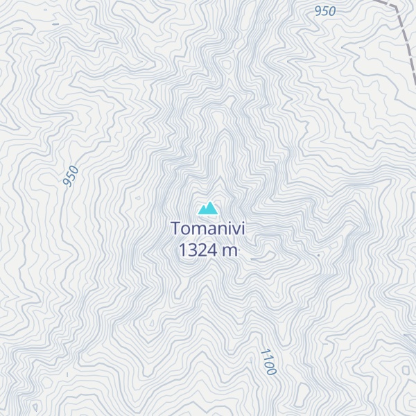 Map of Tomanivi