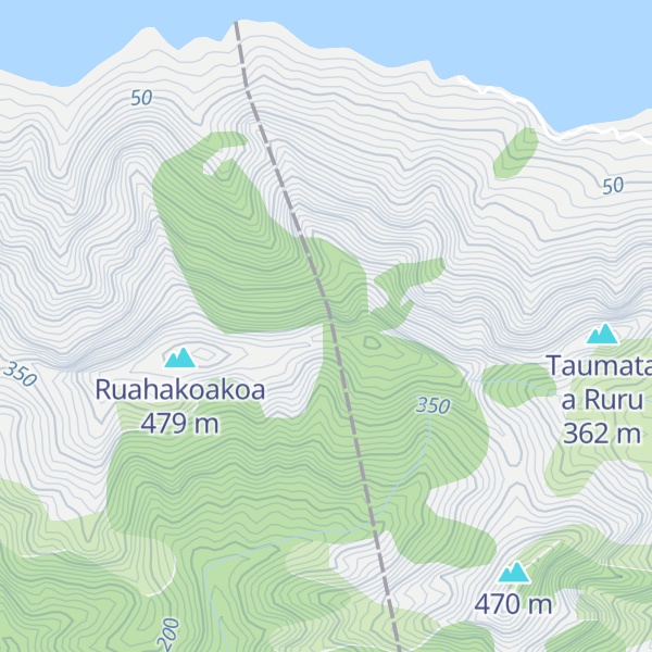 Map of Maungahīha