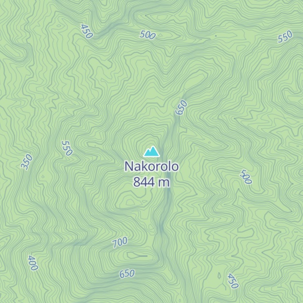 Map of Nakorolo