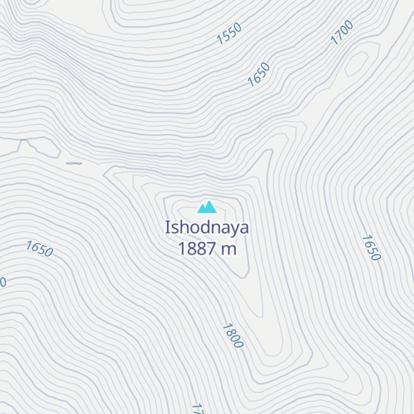 Map of Ishodnaya