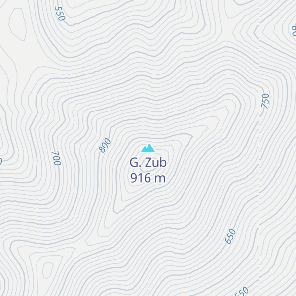 Map of G. Zub