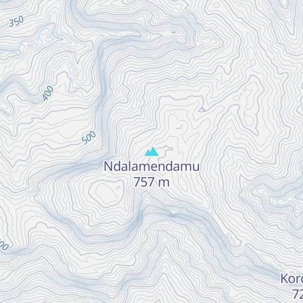Map of Ndalamendamu