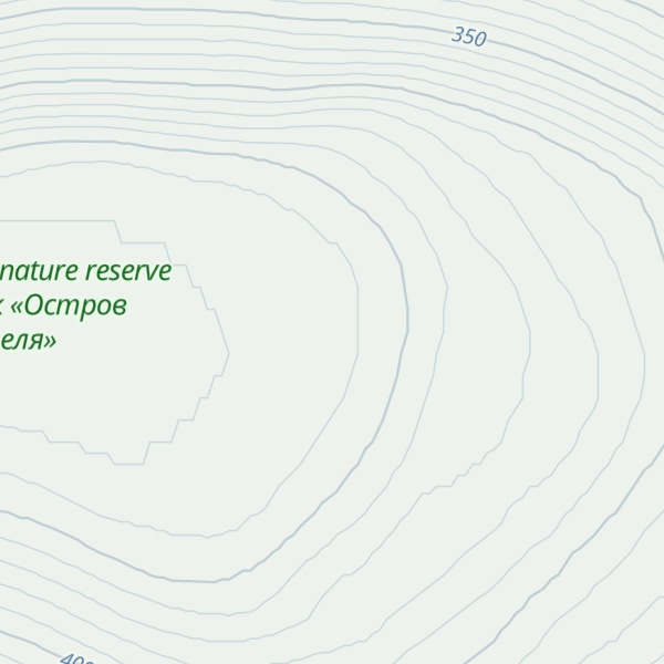 Map of Pik Beregovoy