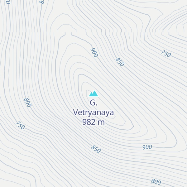 Map of G. Vetryanaya