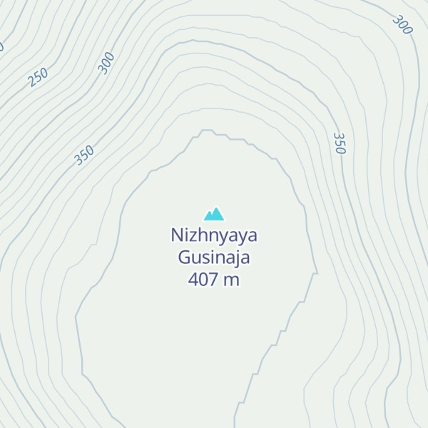 Map of Nizhnyaya Gusinaja