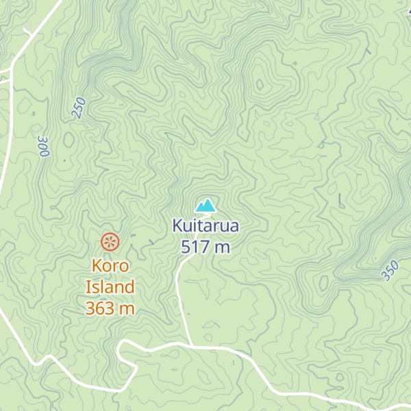 Map of Kuitarua