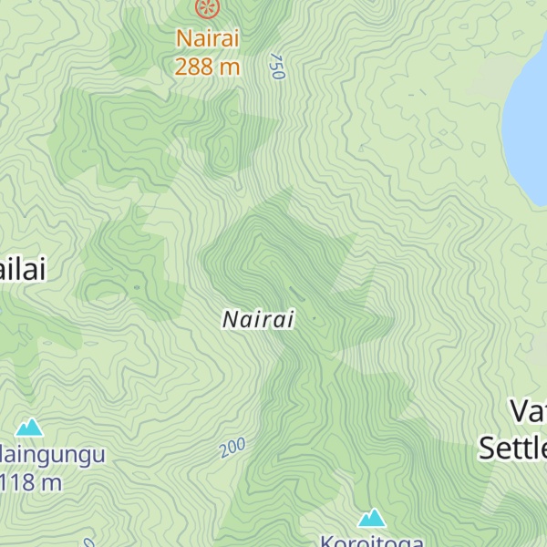Map of Koronibelo