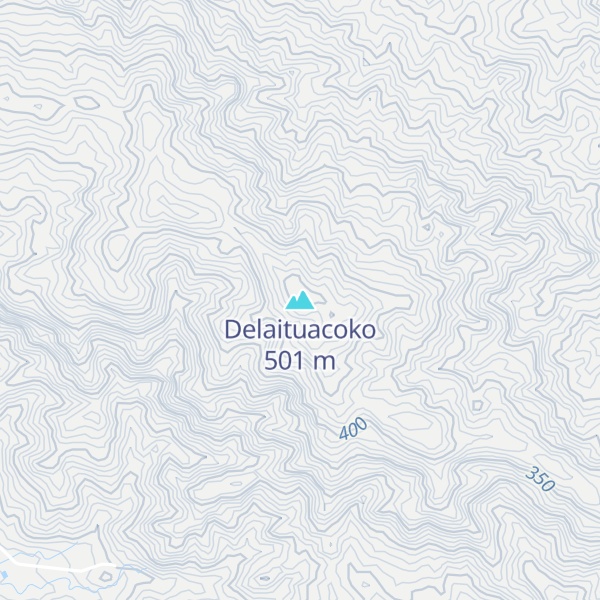 Map of Delaituacoko