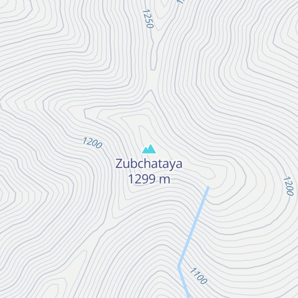 Map of Zubchataya