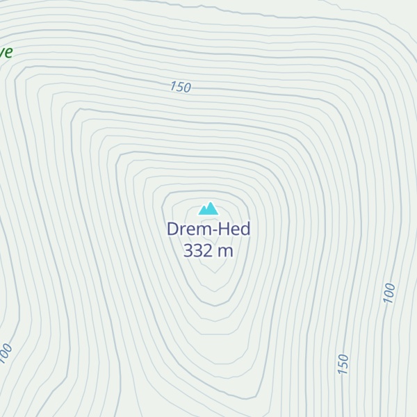 Map of Drem-Hed