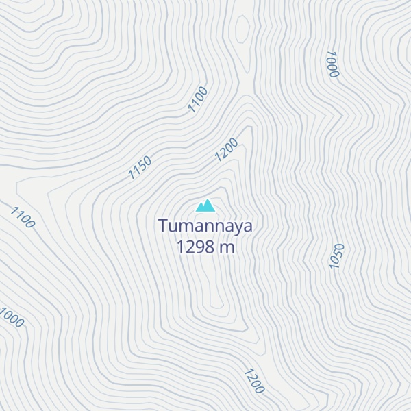 Map of Tumannaya