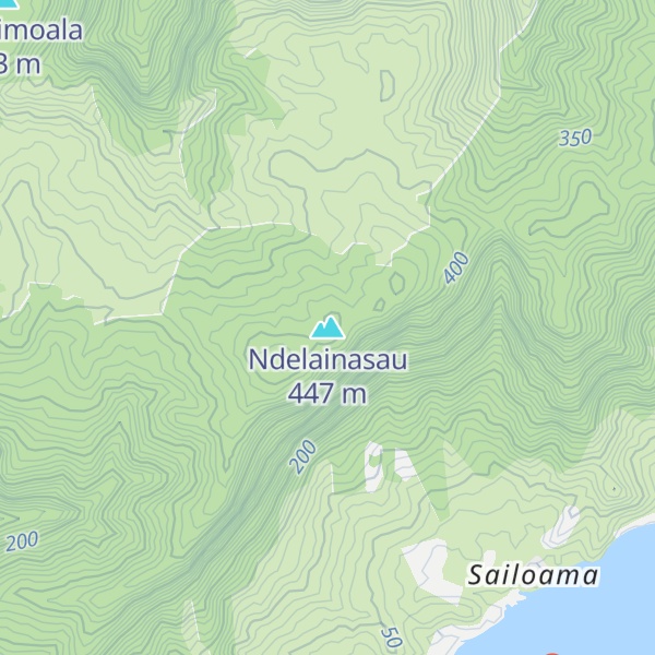 Map of Ndelainasau