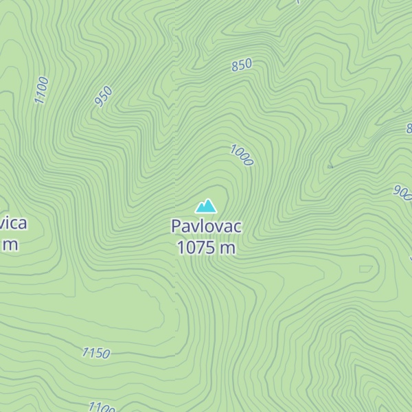 Map of Pavlovac
