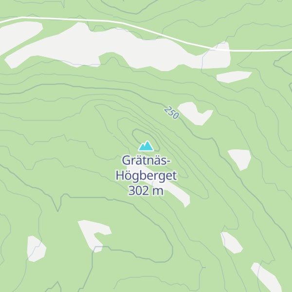 Map of Grätnäs-Högberget