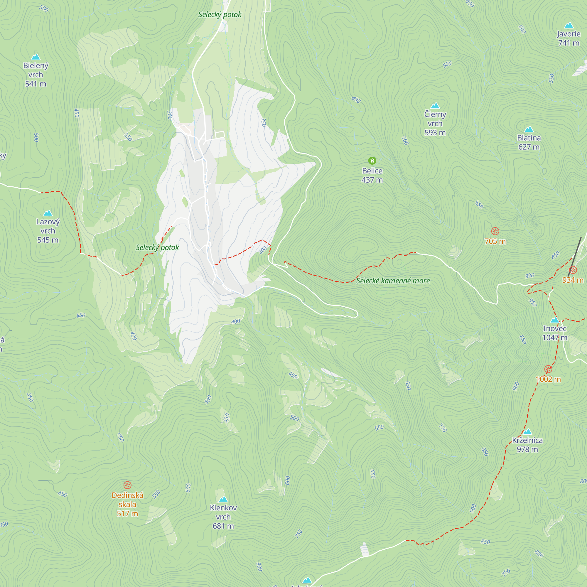 Vodný zdroj Selec, prameň III map