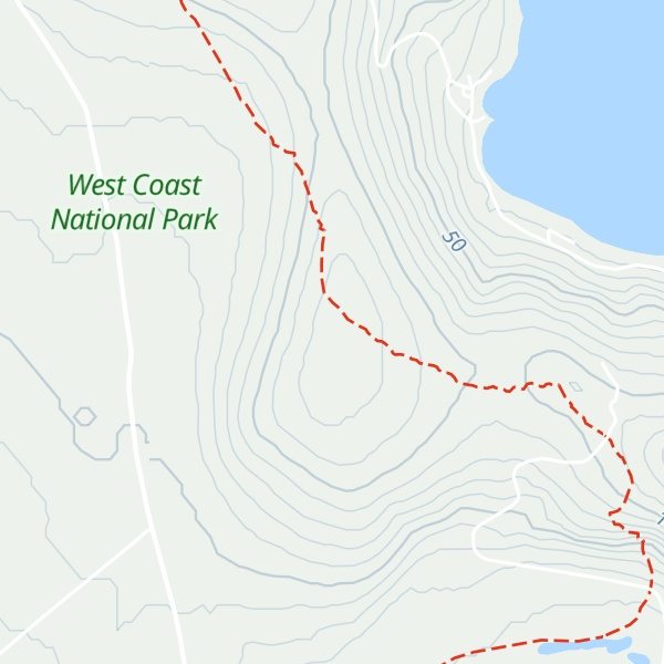 Map of Postberg