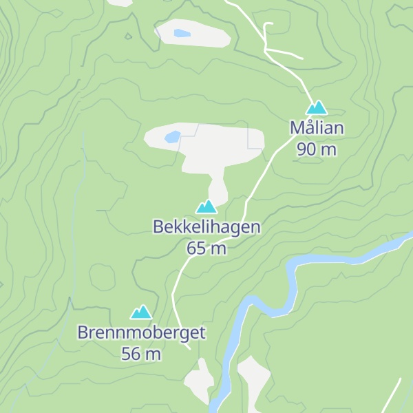 Map of Bekkelihagen