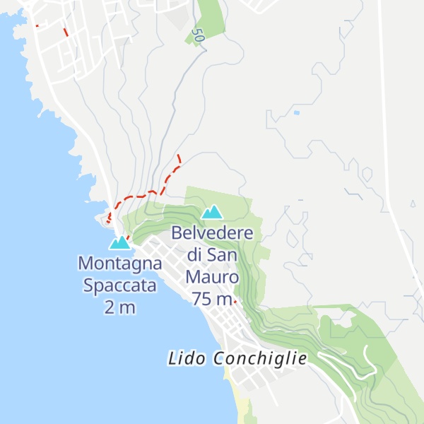 Map of Belvedere di San Mauro