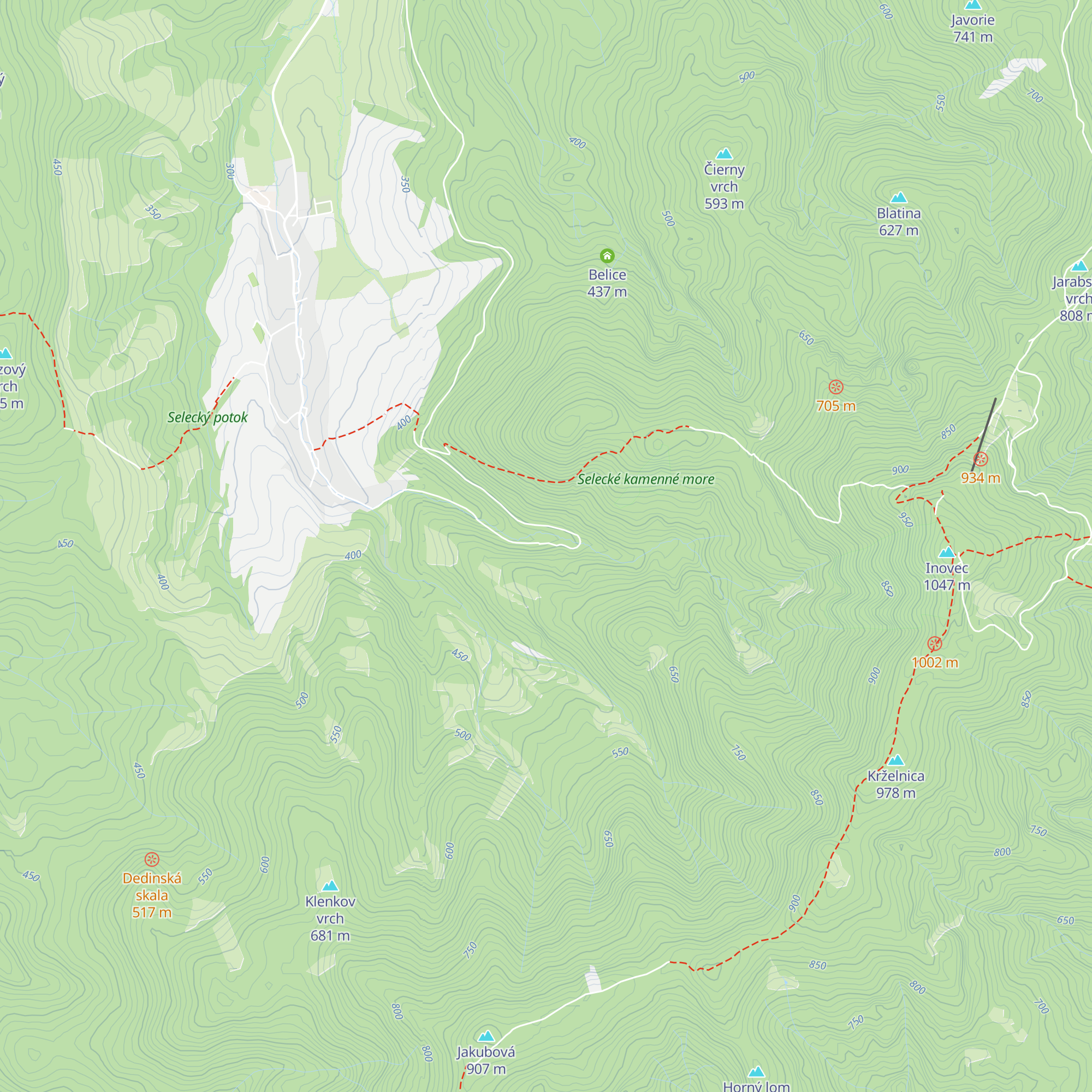 Horáreň Kondrút map