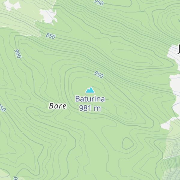 Map of Baturina