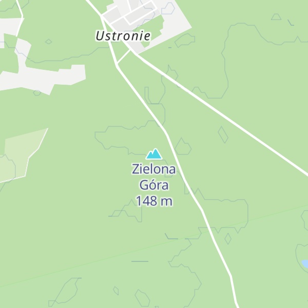 Map of Zielona Góra