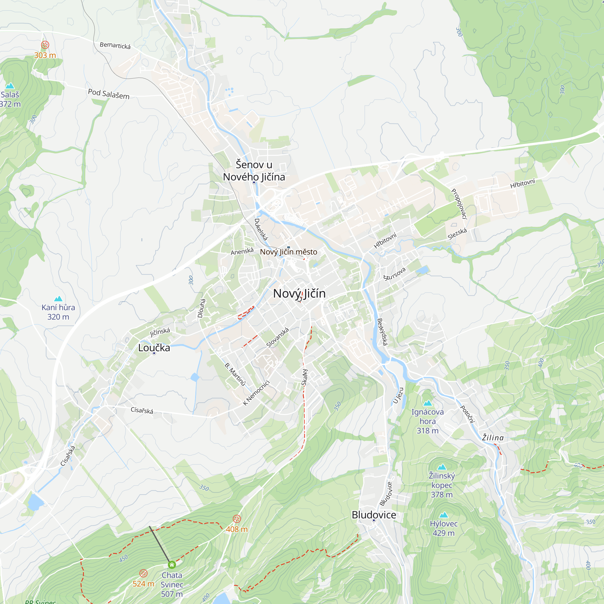 IC Nový Jičín map