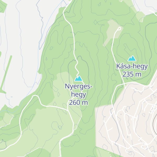 Map of Nyerges-hegy