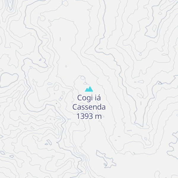Map of Cogi iá Cassenda