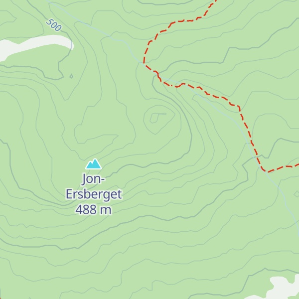 Map of Njunjesberget