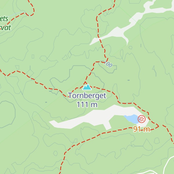 Map of Tornberget