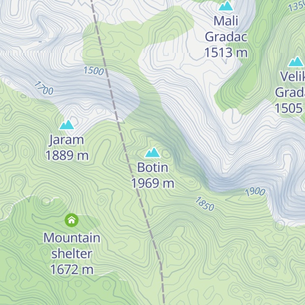 Map of Botin