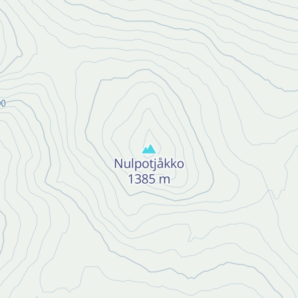 Map of Nulpotjåkko
