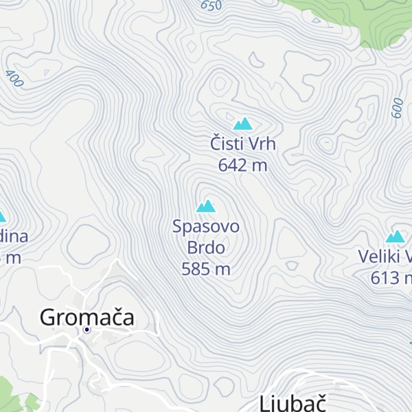 Map of Spasovo Brdo