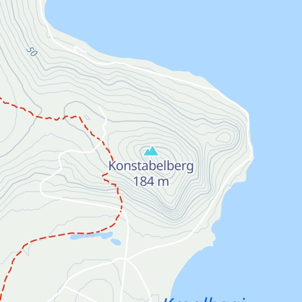 Map of Konstabelberg