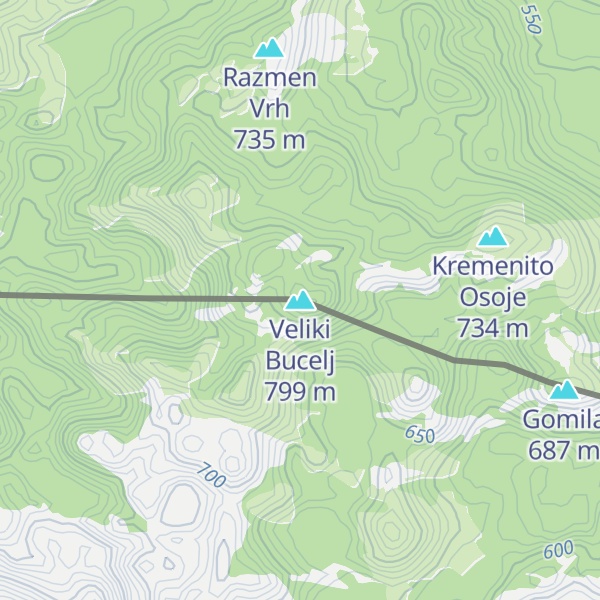 Map of Veliki Bucelj